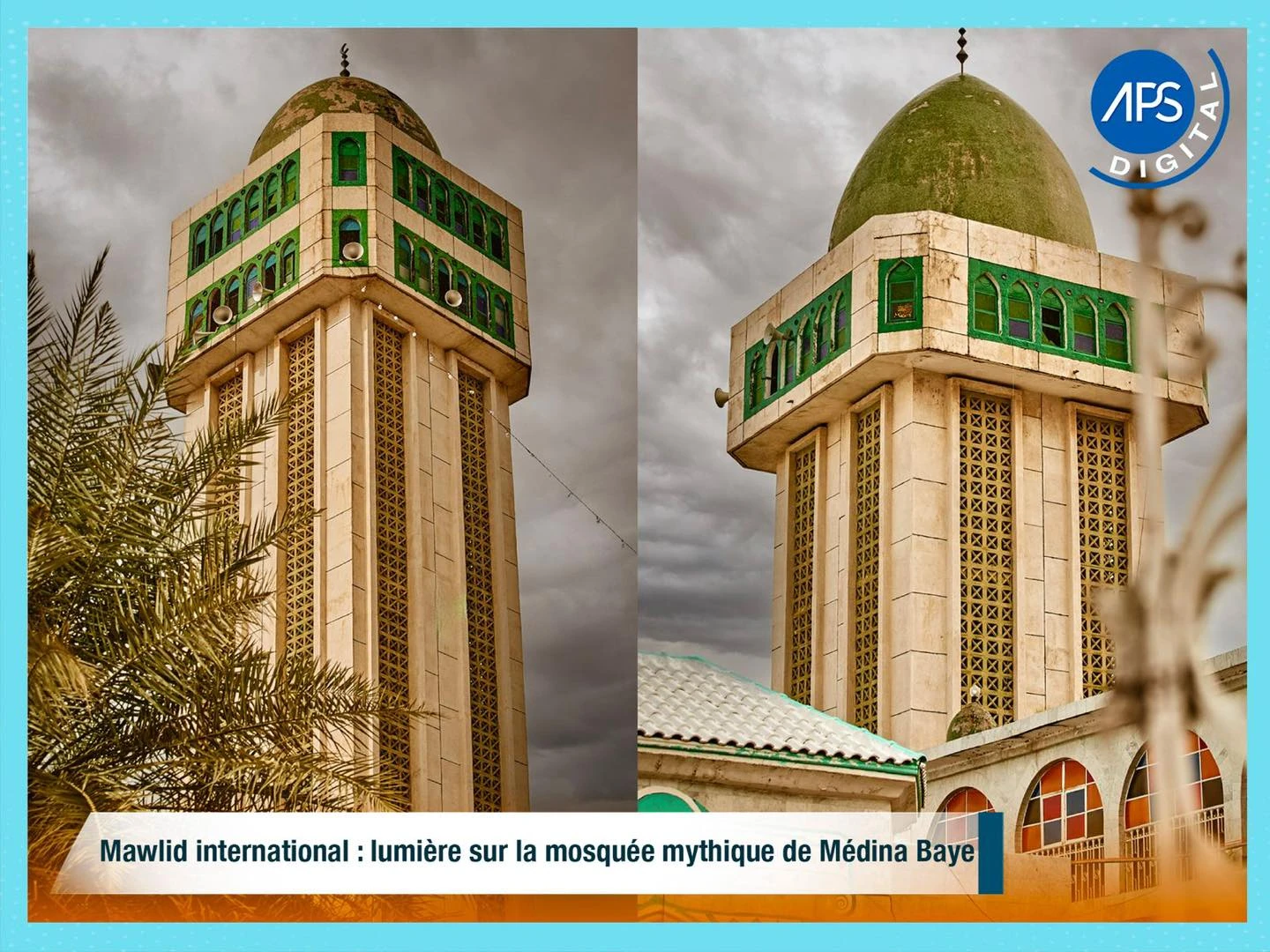 Mawlid international : lumière sur la mosquée mythique de médina Baye