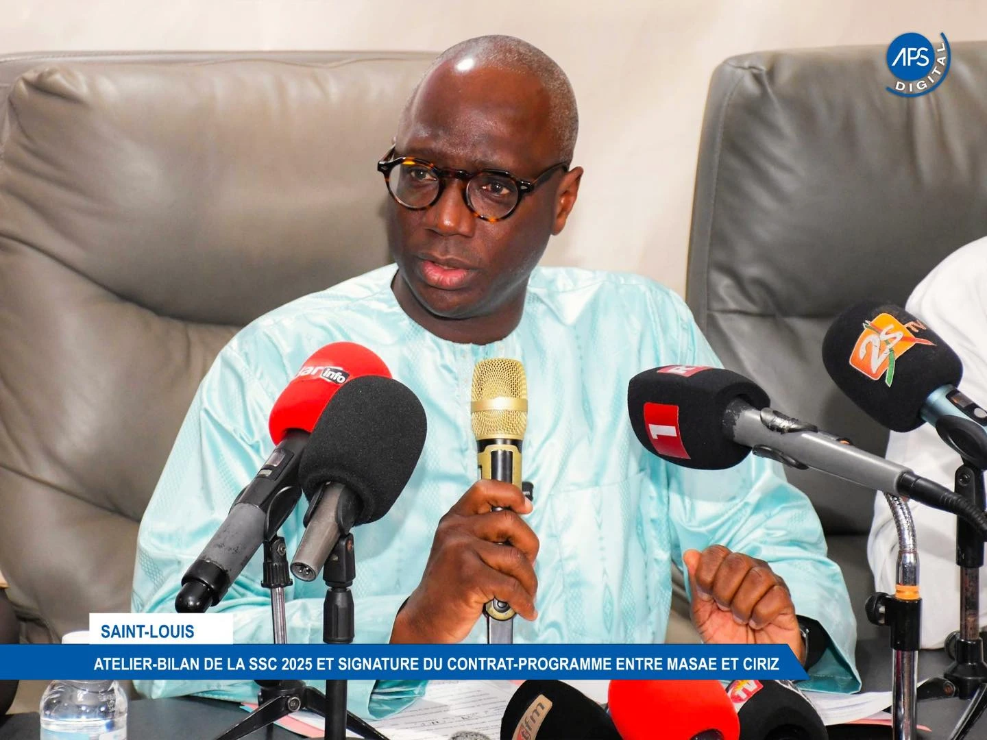 Saint-Louis : Atelier - Bilan de la SSC 2025 et signature de contrat - programme entre MASAE et CIRIZ