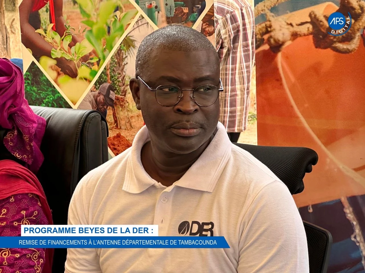 Programme Beyes de la Der : remise de financement à l'antenne départementale de Tambacounda 