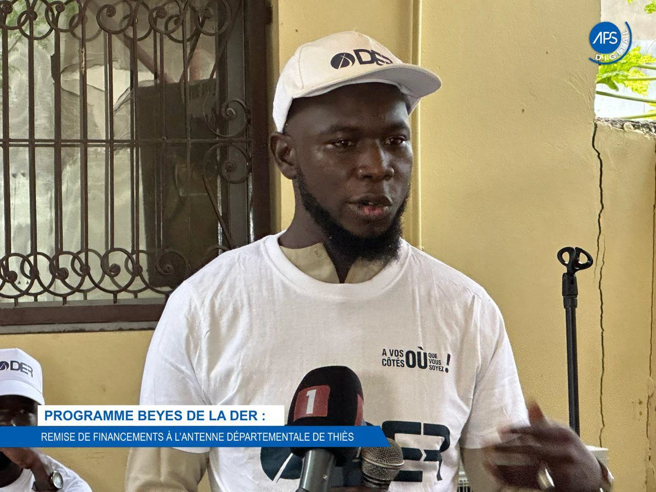 Programme Beyes de la DER : Remise de financements à l'antenne départementale de Thiès