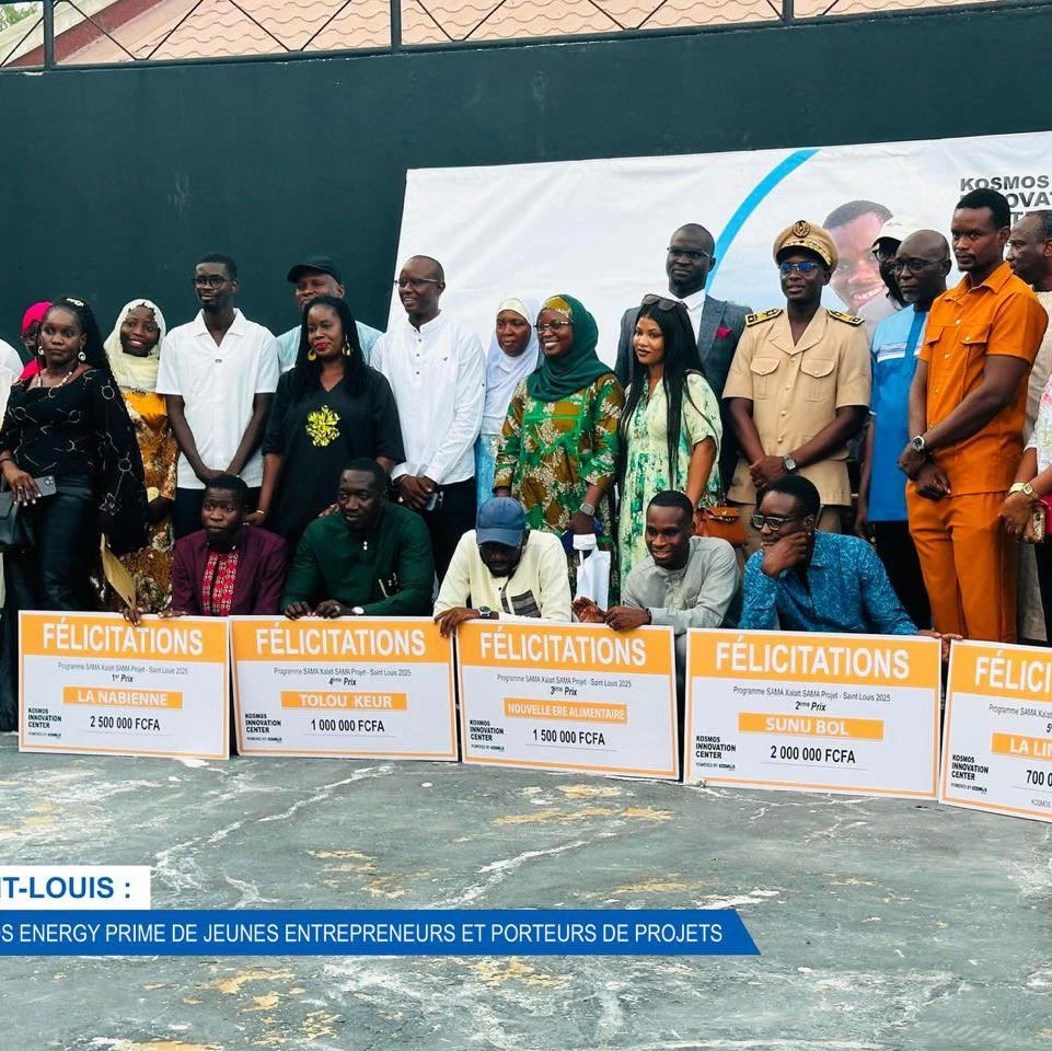 Saint-Louis : Kosmos Energy prime de jeunes entrepreneurs et porteurs de projets 