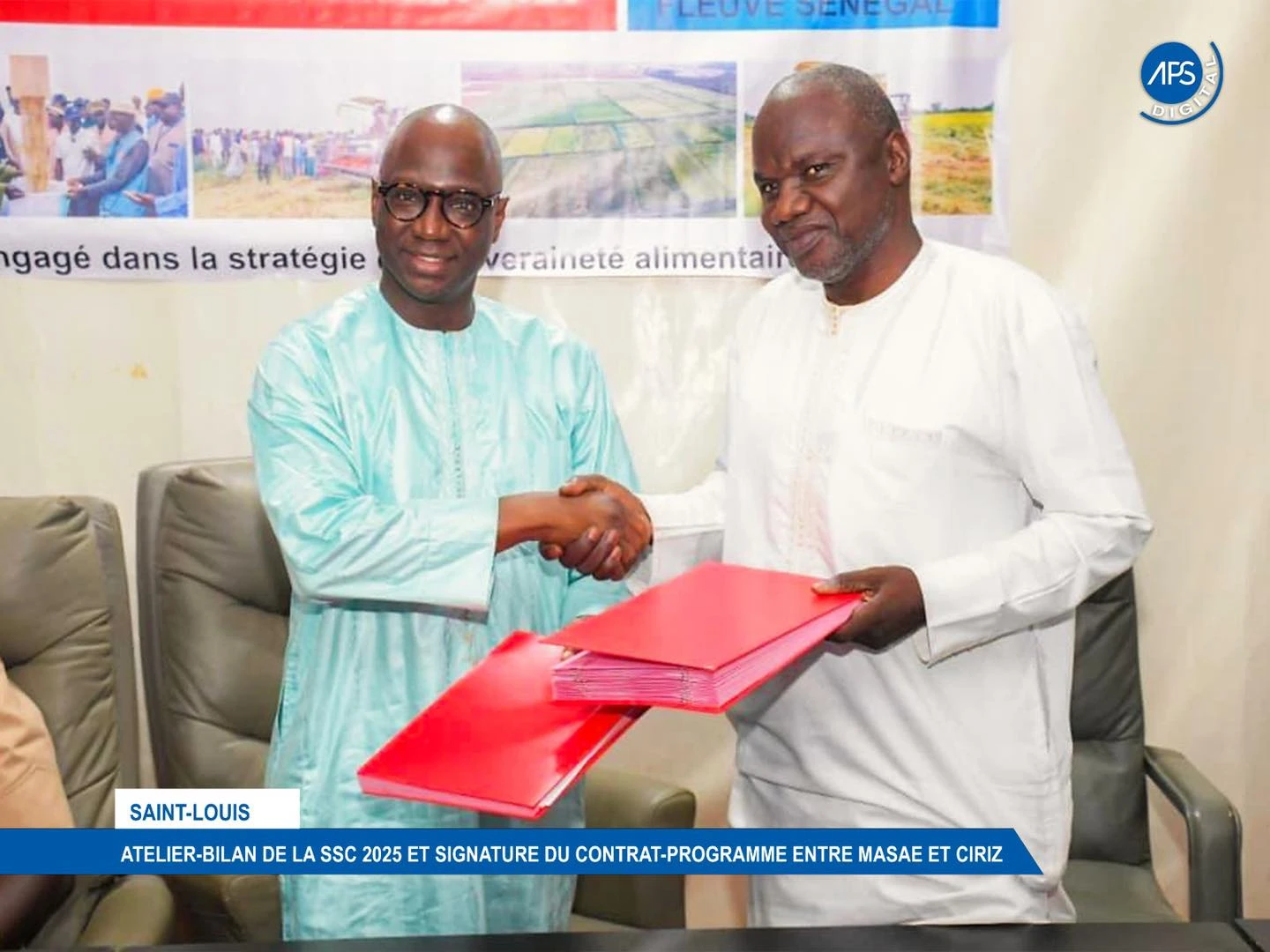 Saint-Louis : Atelier - Bilan de la SSC 2025 et signature de contrat - programme entre MASAE et CIRIZ