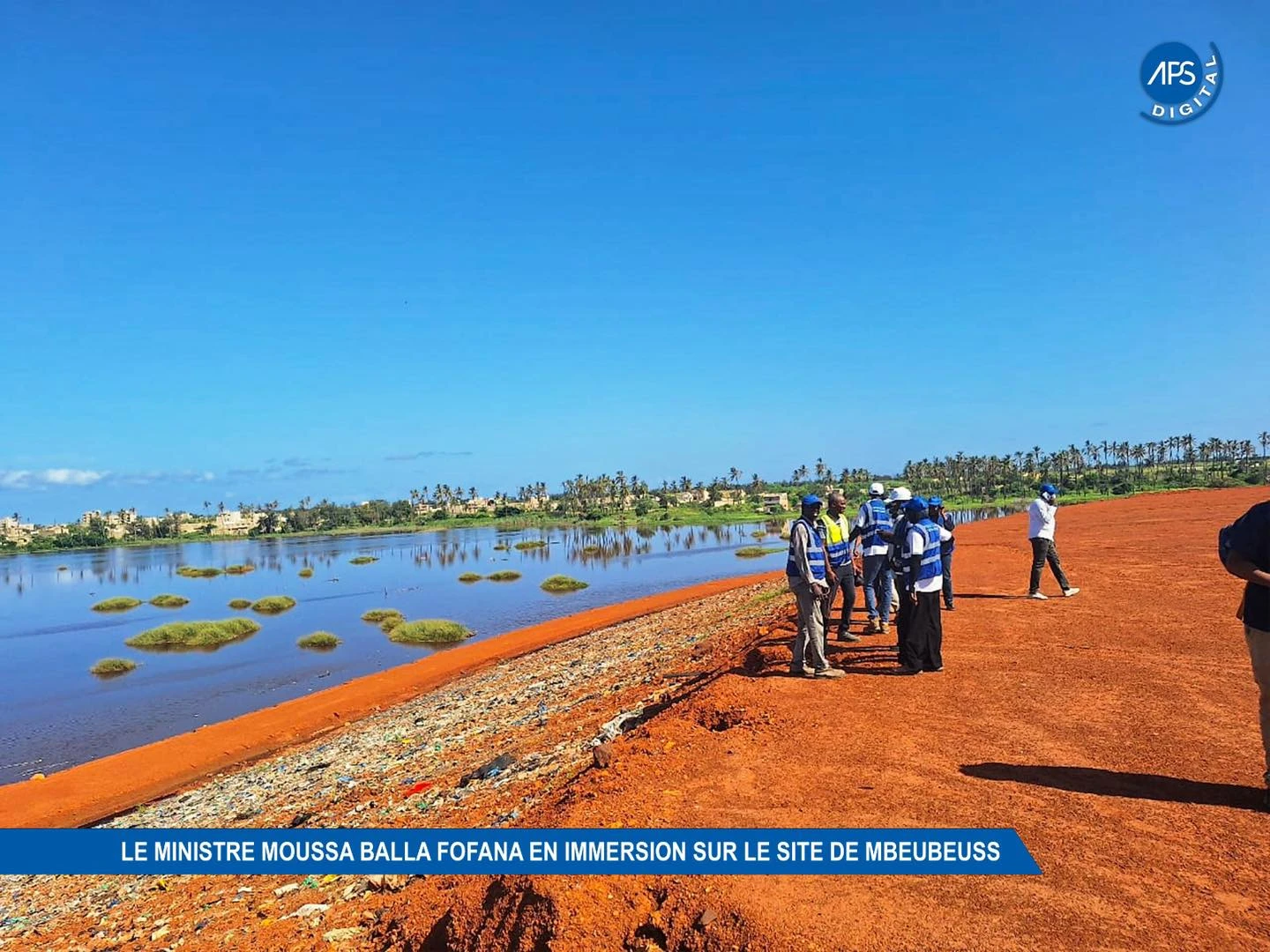 Le ministre Moussa Balla Fofana en immersion sur le site de Mbeubeuss