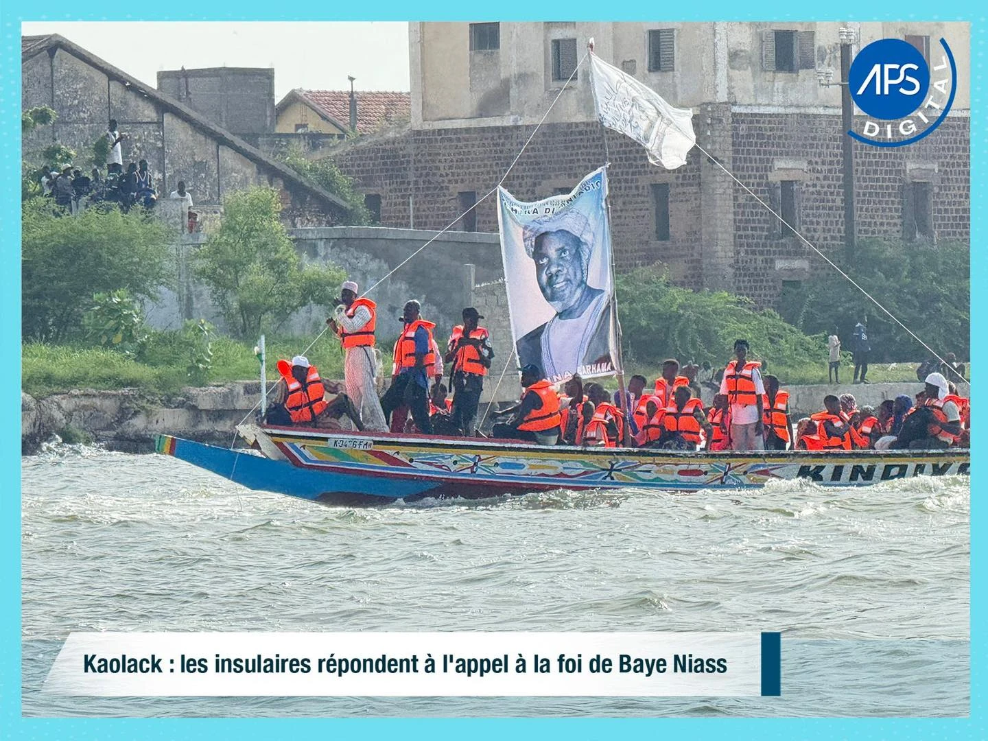 Kaolack : les insulaires répondent à l'appel à la foi de Baye Niass