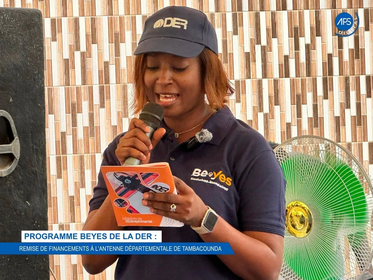 Programme Beyes de la Der : remise de financement à l'antenne départementale de Tambacounda 
