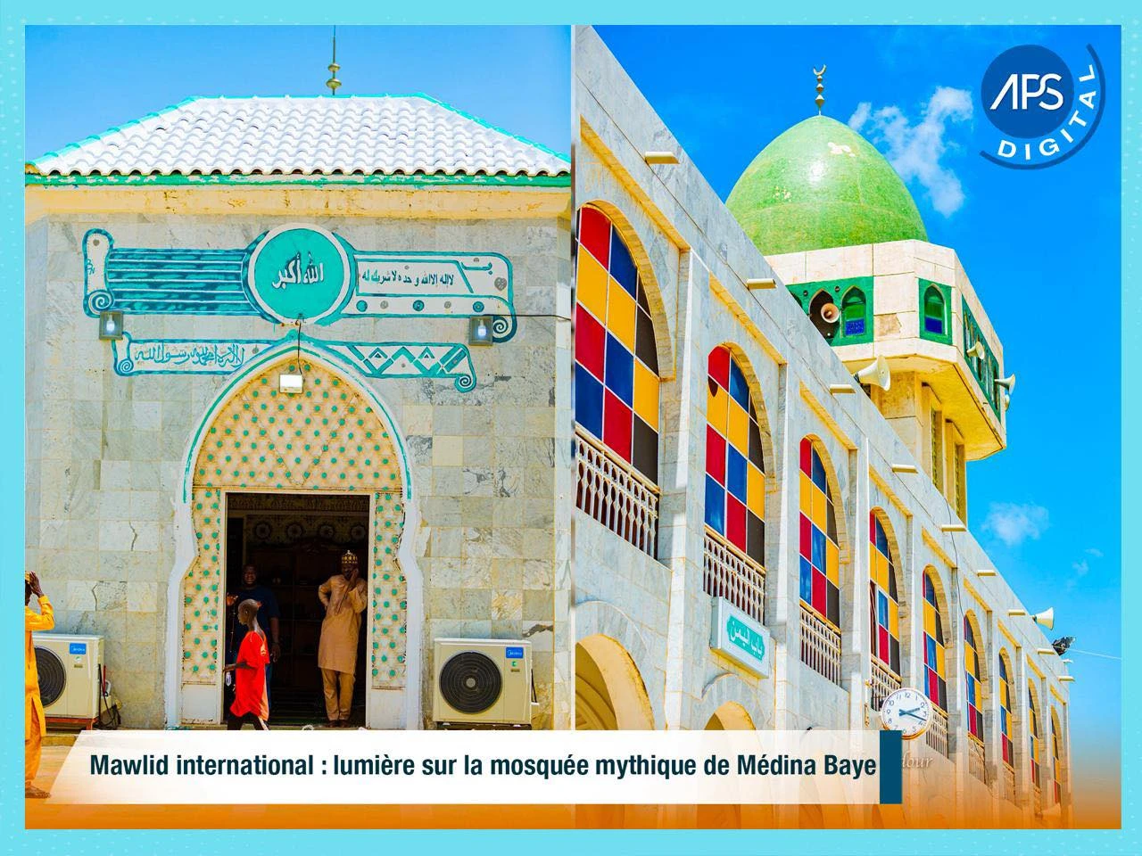 Mawlid international : lumière sur la mosquée mythique de médina Baye