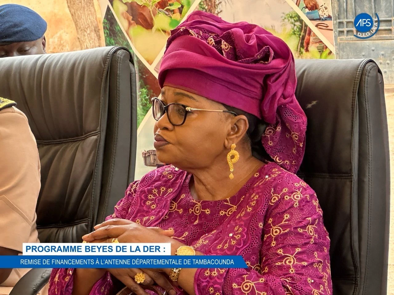 Programme Beyes de la Der : remise de financement à l'antenne départementale de Tambacounda 