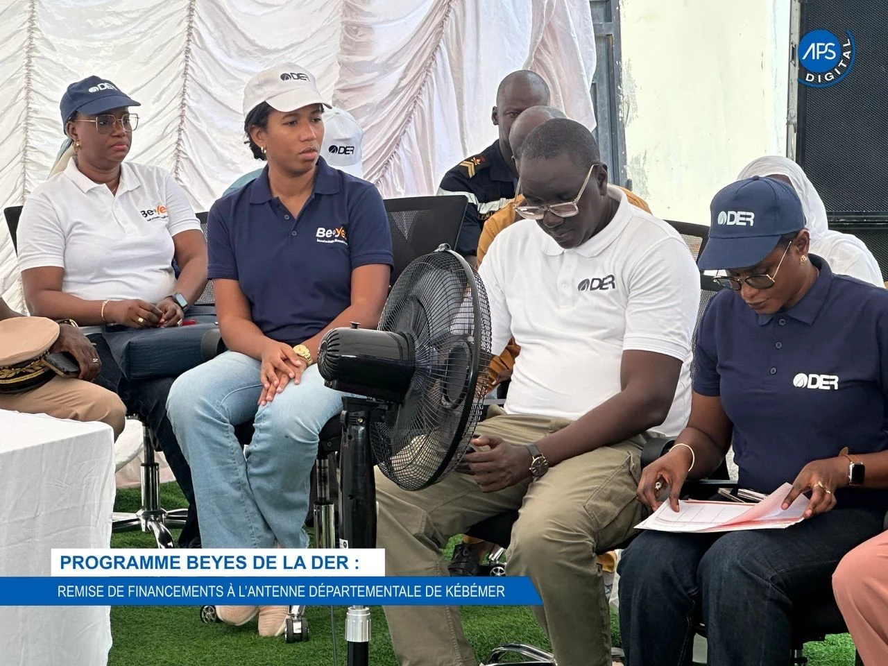 Programme Beyes de la DER : Remise de financement à l'antenne départementale de kébémer