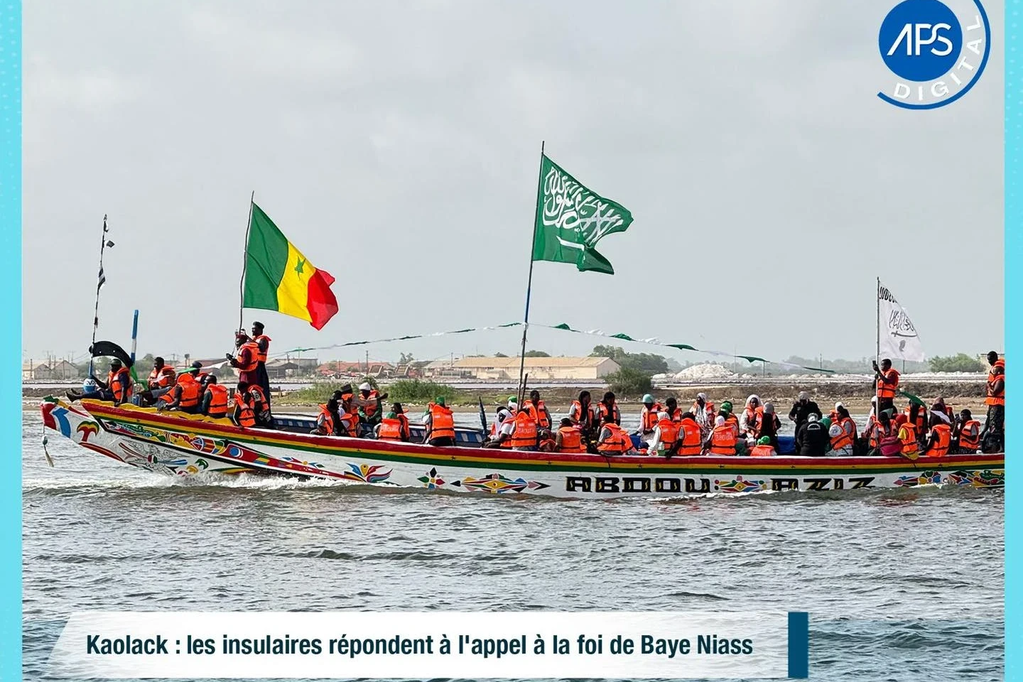 Kaolack : les insulaires répondent à l’appel à la foi de Baye Niass