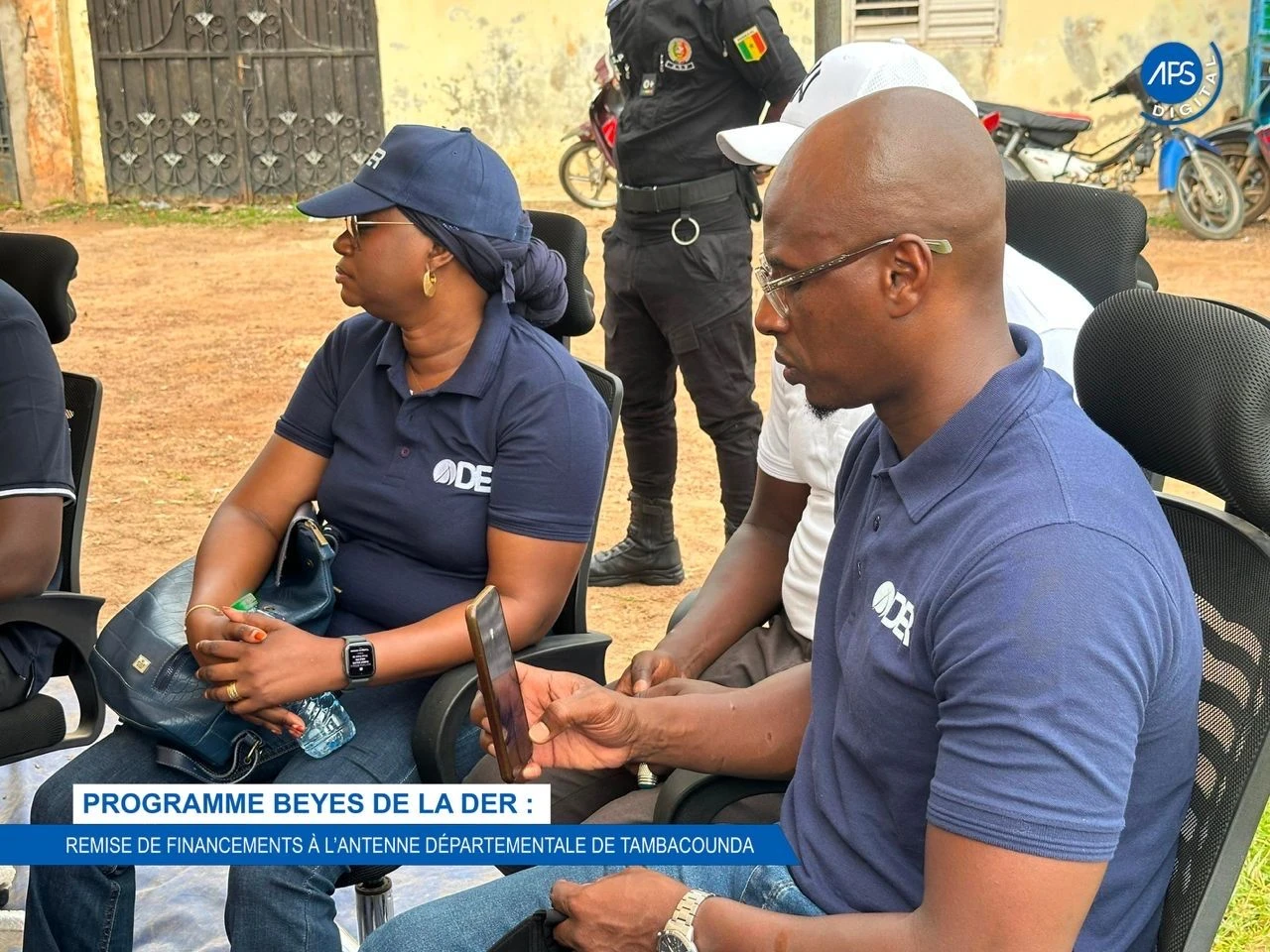 Programme Beyes de la Der : remise de financement à l'antenne départementale de Tambacounda 