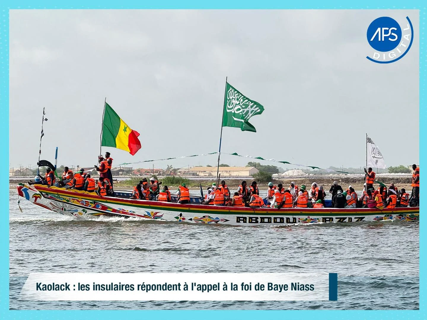 Kaolack : les insulaires répondent à l'appel à la foi de Baye Niass
