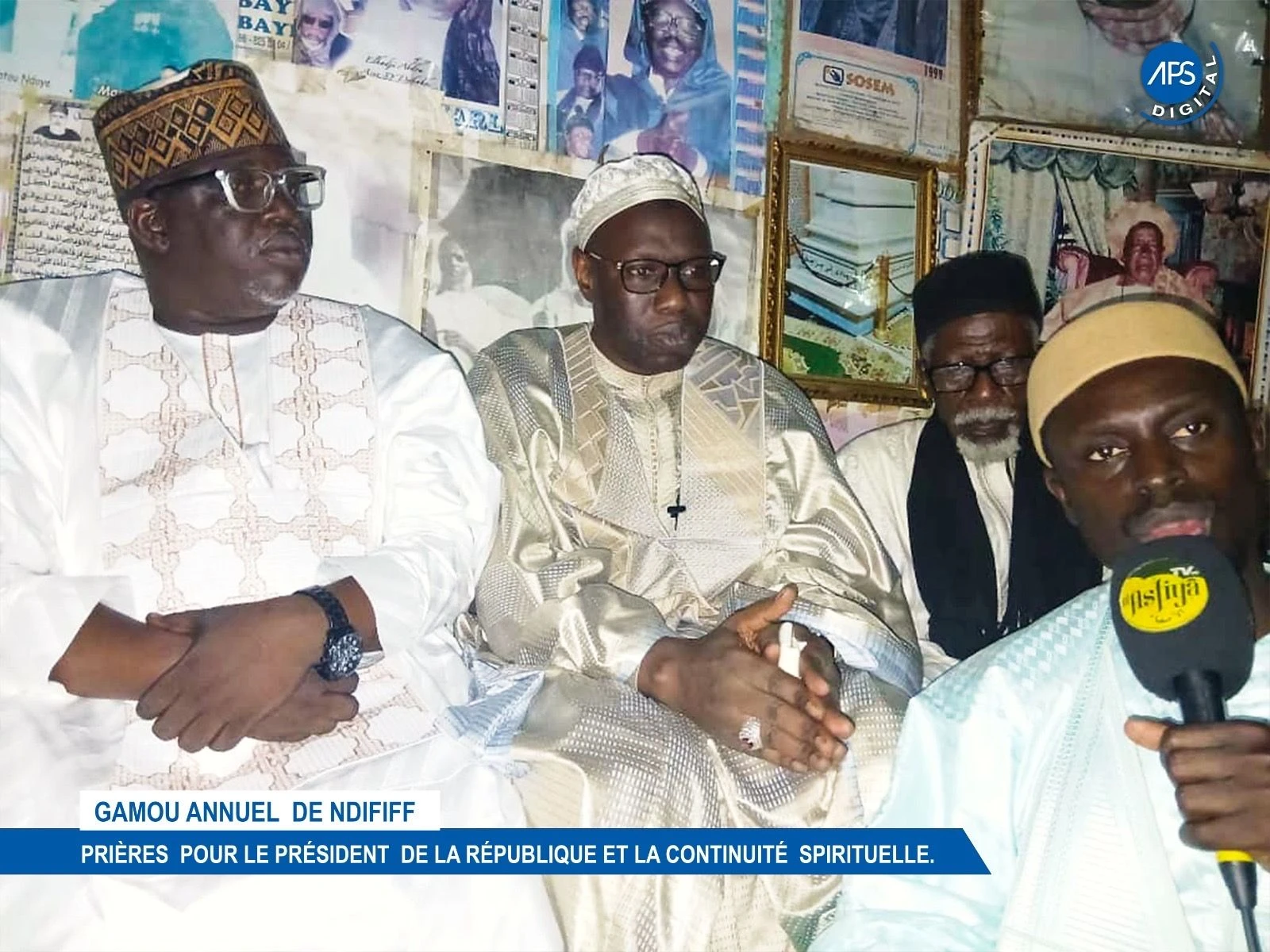 Gamou Annuel de Ndififf : Prières pour le président de la république et la continuité spirituelle  