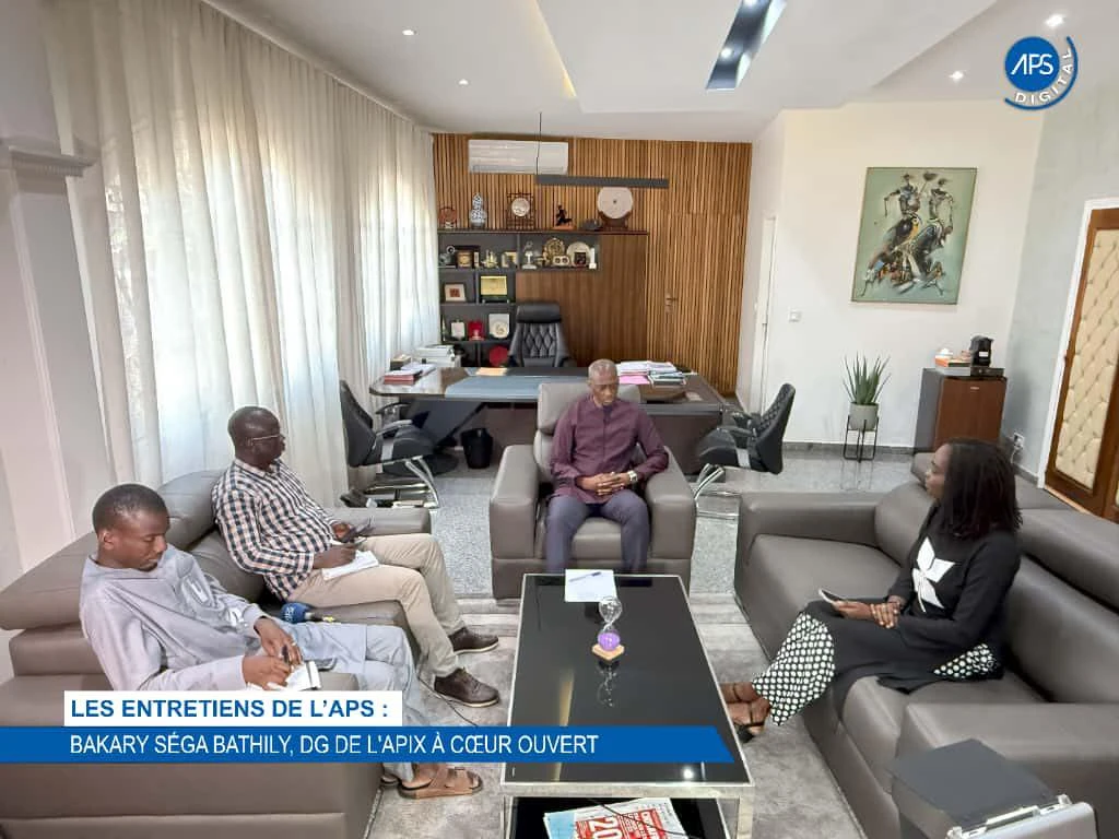 Les entretiens de l'APS : Bakary Séga Bathily, DG de l'APIX à cœur ouvert