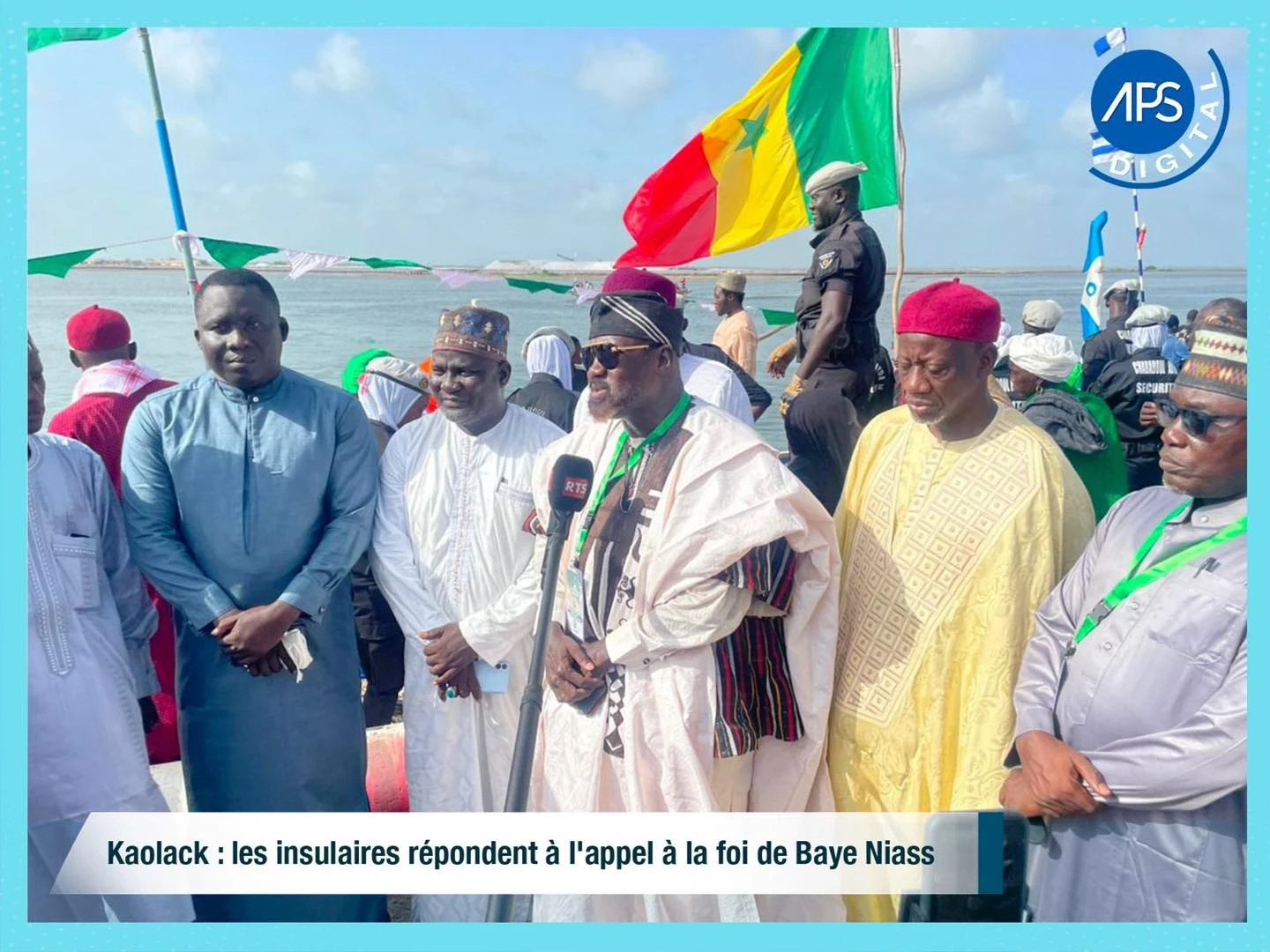 Kaolack : les insulaires répondent à l'appel à la foi de Baye Niass