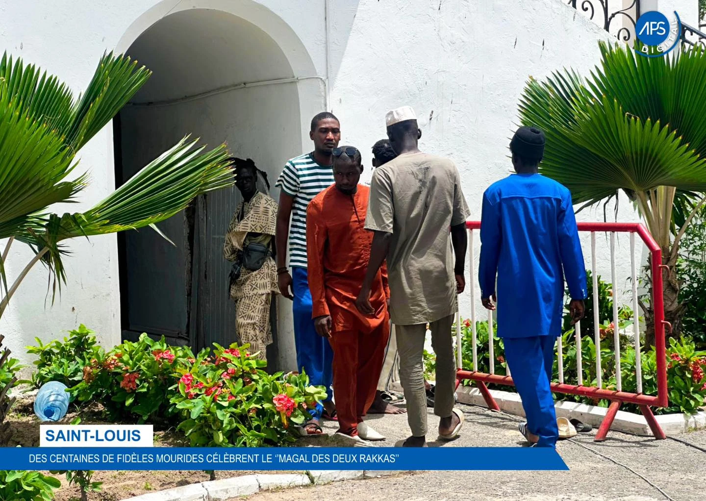 Saint-Louis : des centaines de fidèles mourides célèbrent le " Magal des deux Rakkas "