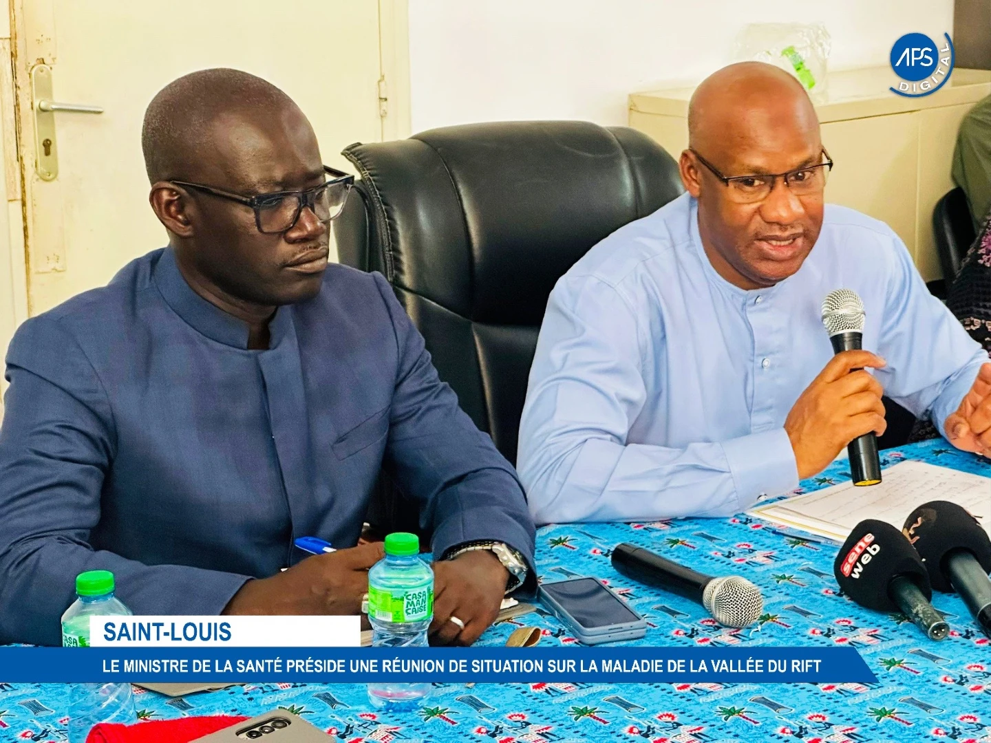 Saint - Louis : Le ministre de la santé préside une réunion de situation sur la maladie de la vallée du Rift