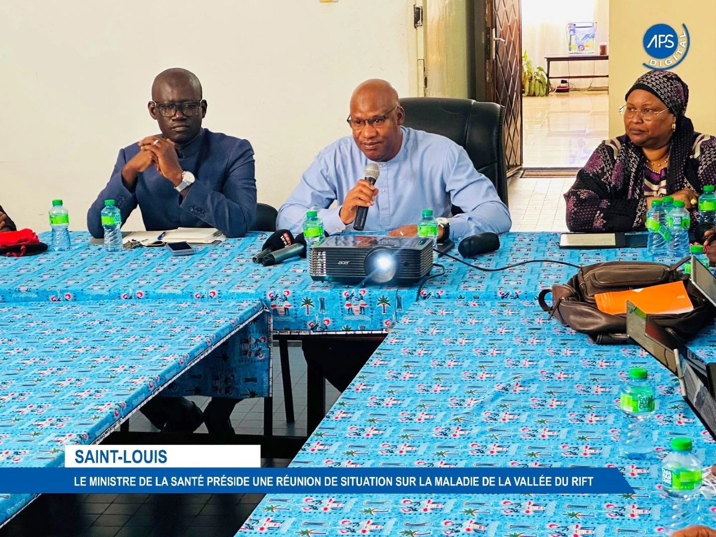 Saint - Louis : Le ministre de la santé préside une réunion de situation sur la maladie de la vallée du Rift