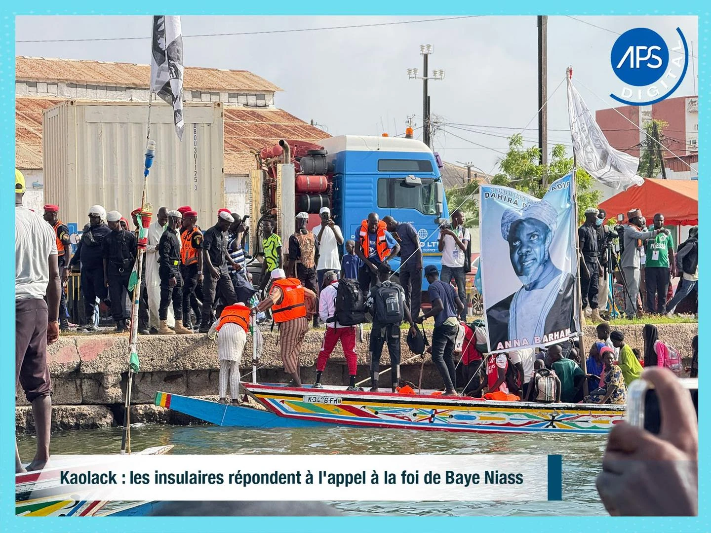 Kaolack : les insulaires répondent à l'appel à la foi de Baye Niass