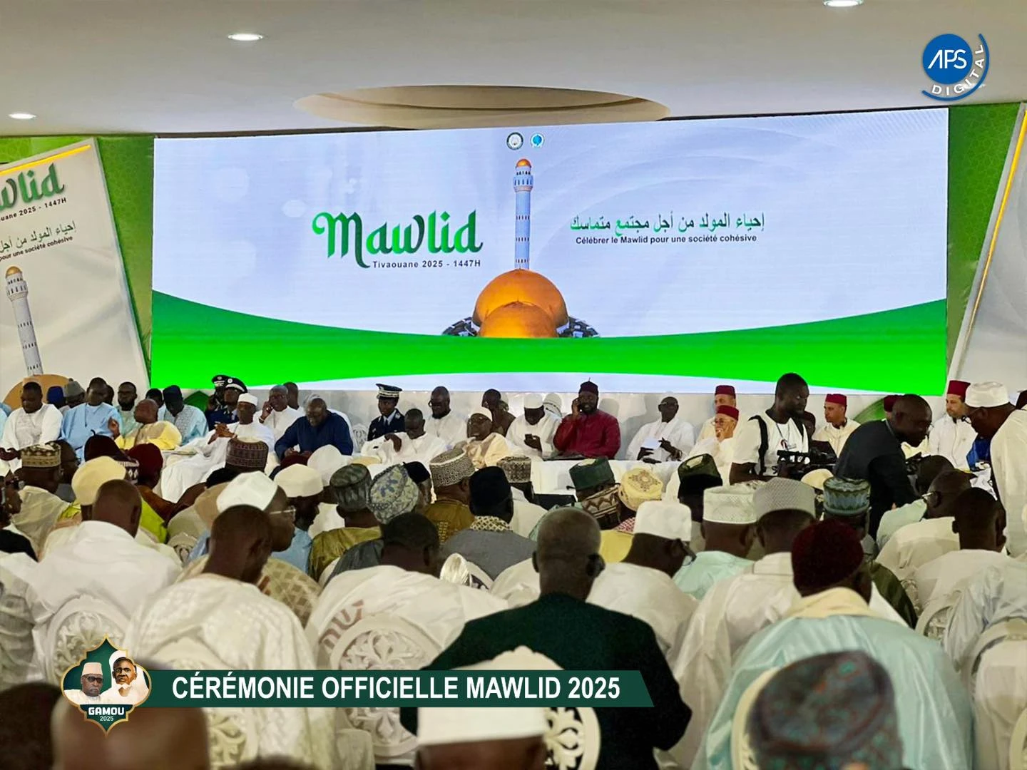 Cérémonie officielle Mawlid 2025