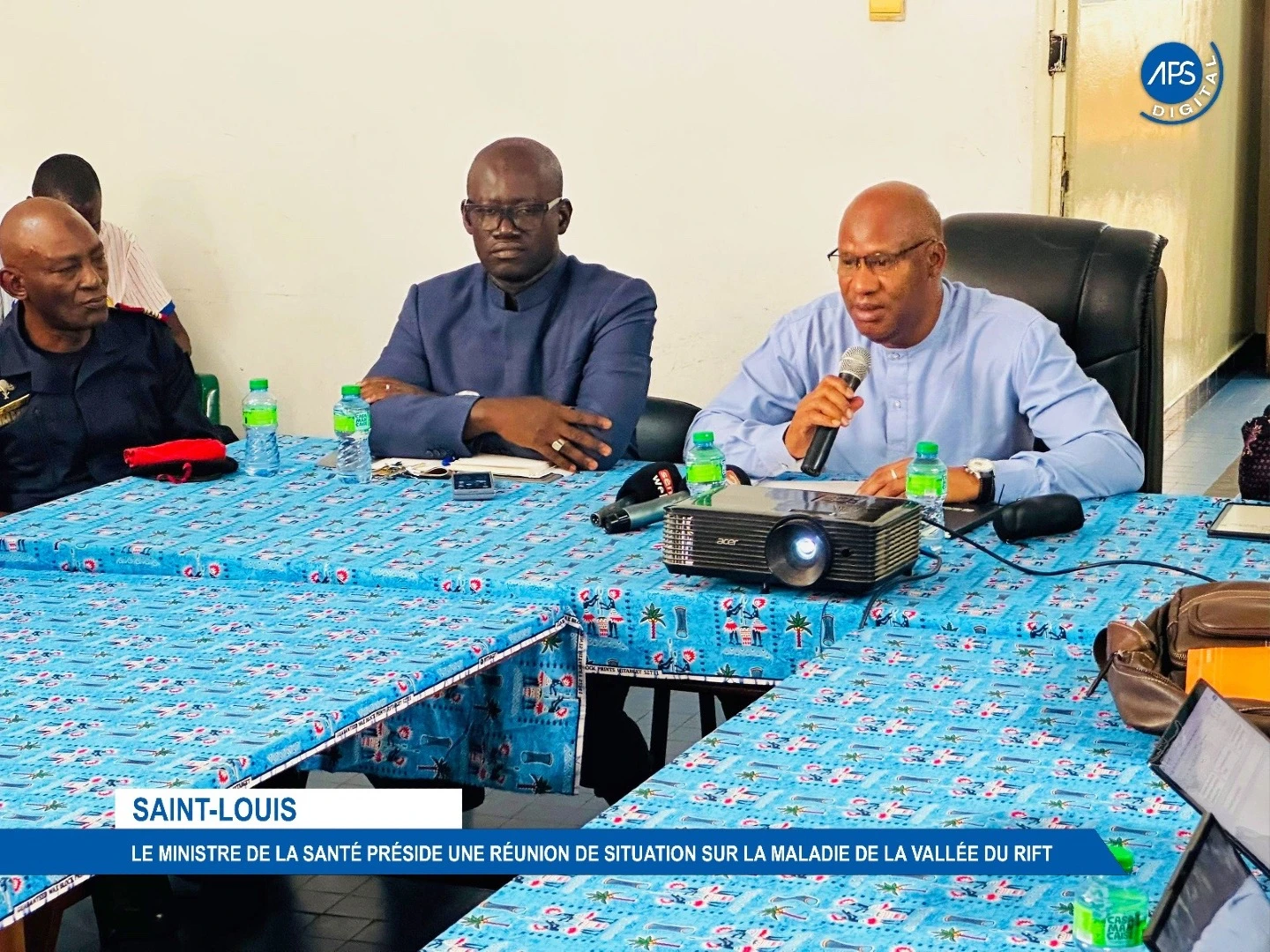 Saint - Louis : Le ministre de la santé préside une réunion de situation sur la maladie de la vallée du Rift