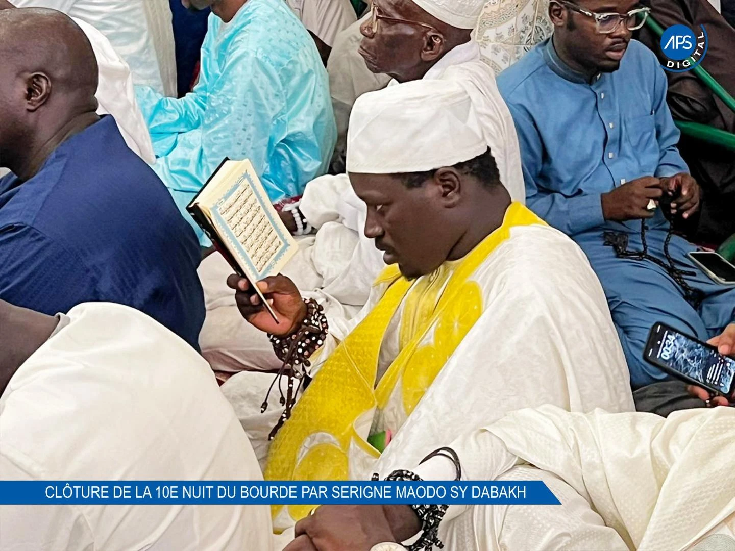 Clôture de la 10e nuit de bourde par Serigne Maodo Sy Dabakh