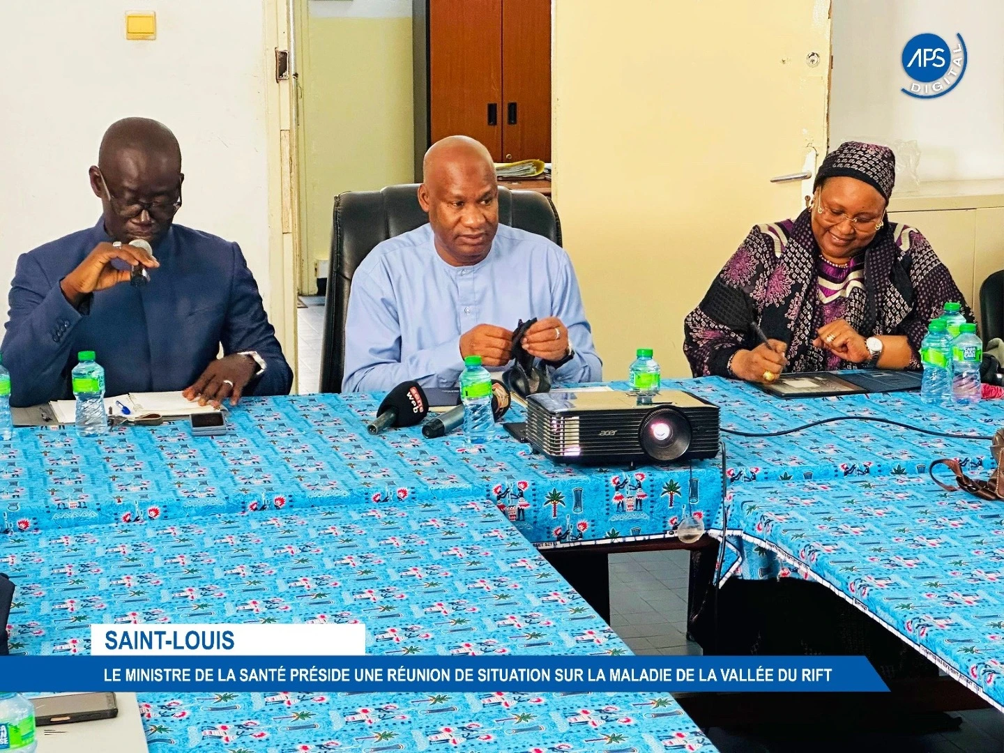 Saint - Louis : Le ministre de la santé préside une réunion de situation sur la maladie de la vallée du Rift