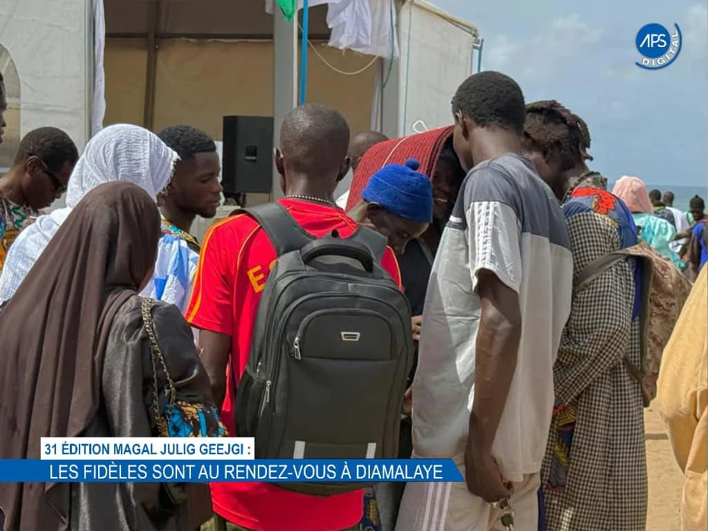 31 édition Magal Julig Geelci : les fidèles sont au rendez-vous à Diamalaye