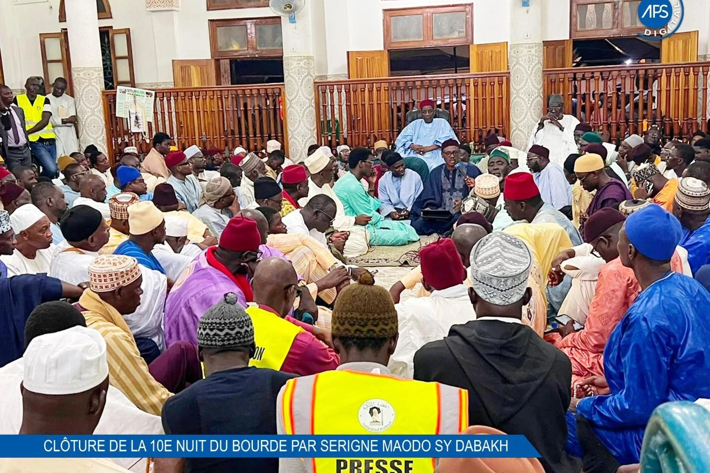 Clôture de la 10e nuit de bourde par Serigne Maodo Sy Dabakh