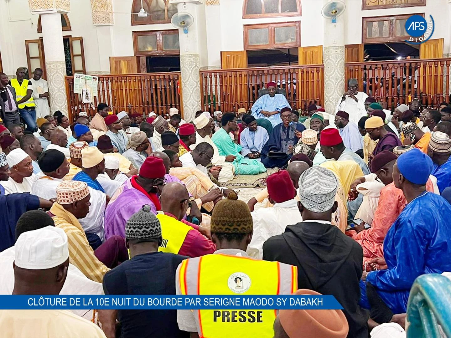 Clôture de la 10e nuit de bourde par Serigne Maodo Sy Dabakh