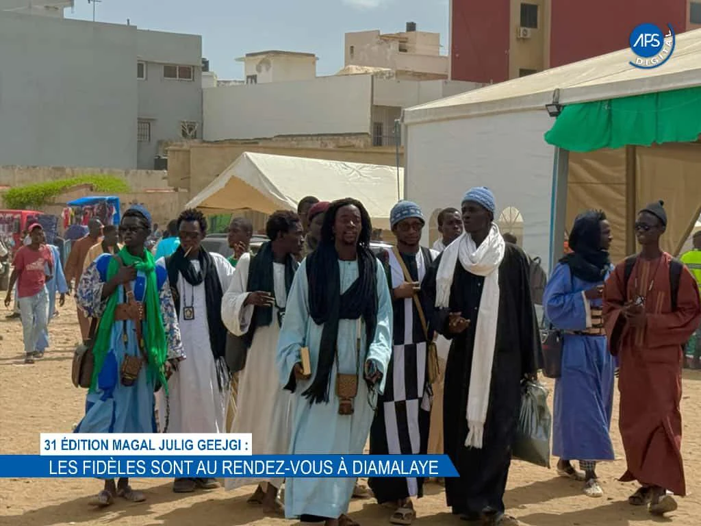 31 édition Magal Julig Geelci : les fidèles sont au rendez-vous à Diamalaye