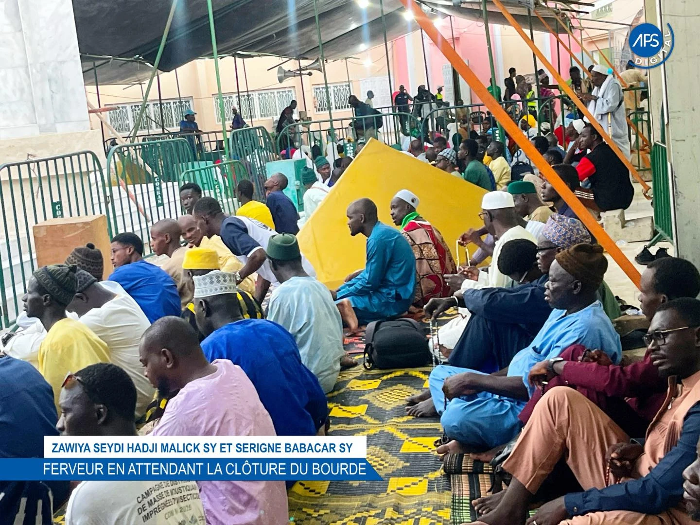 Zawiya Seydina Hadji Malick Sy et Serigne Babacar Sy : Ferveur en attendant la clôture du bourde