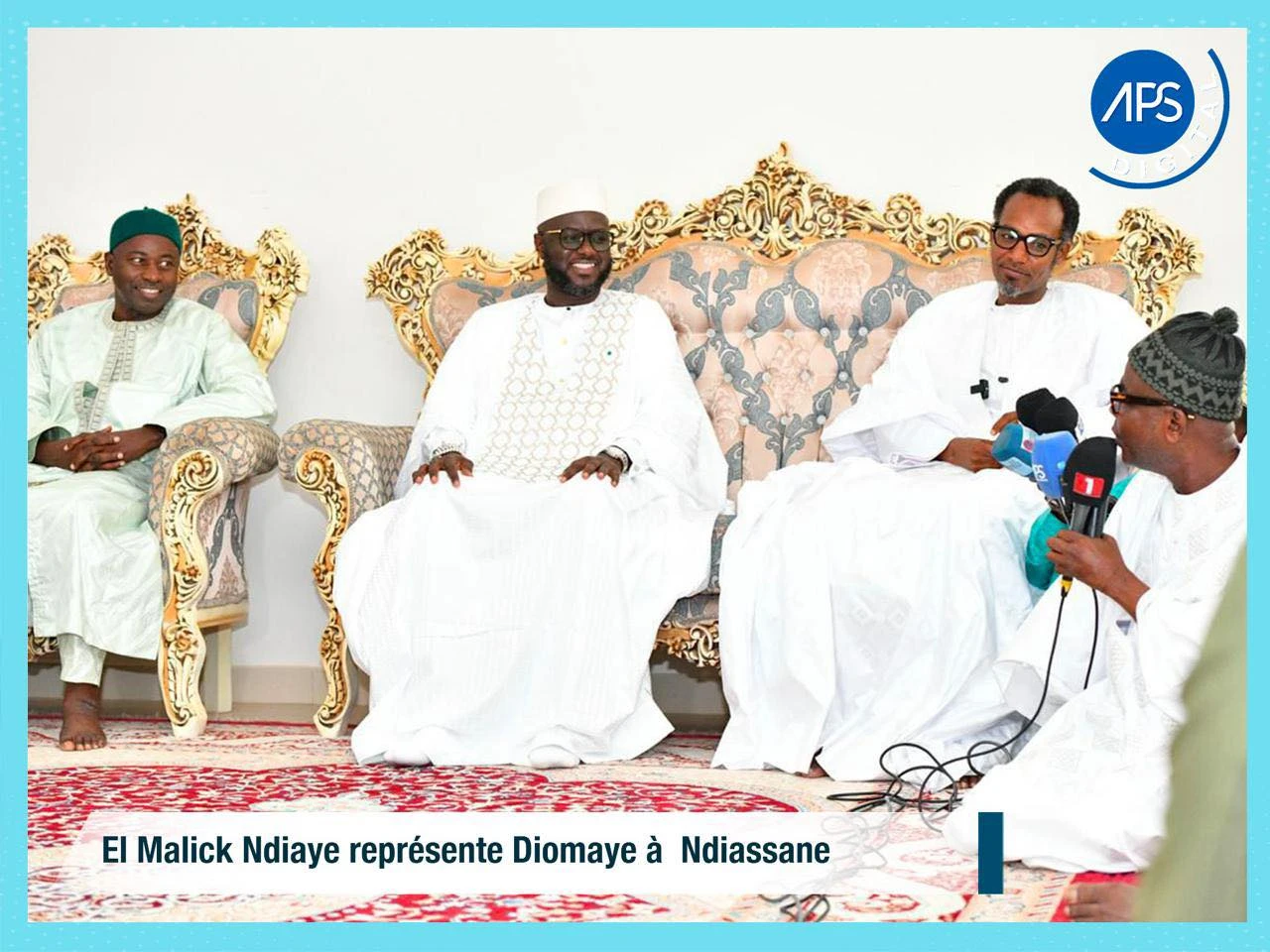 El Malick Ndiaye représente Diomaye à Ndiassane