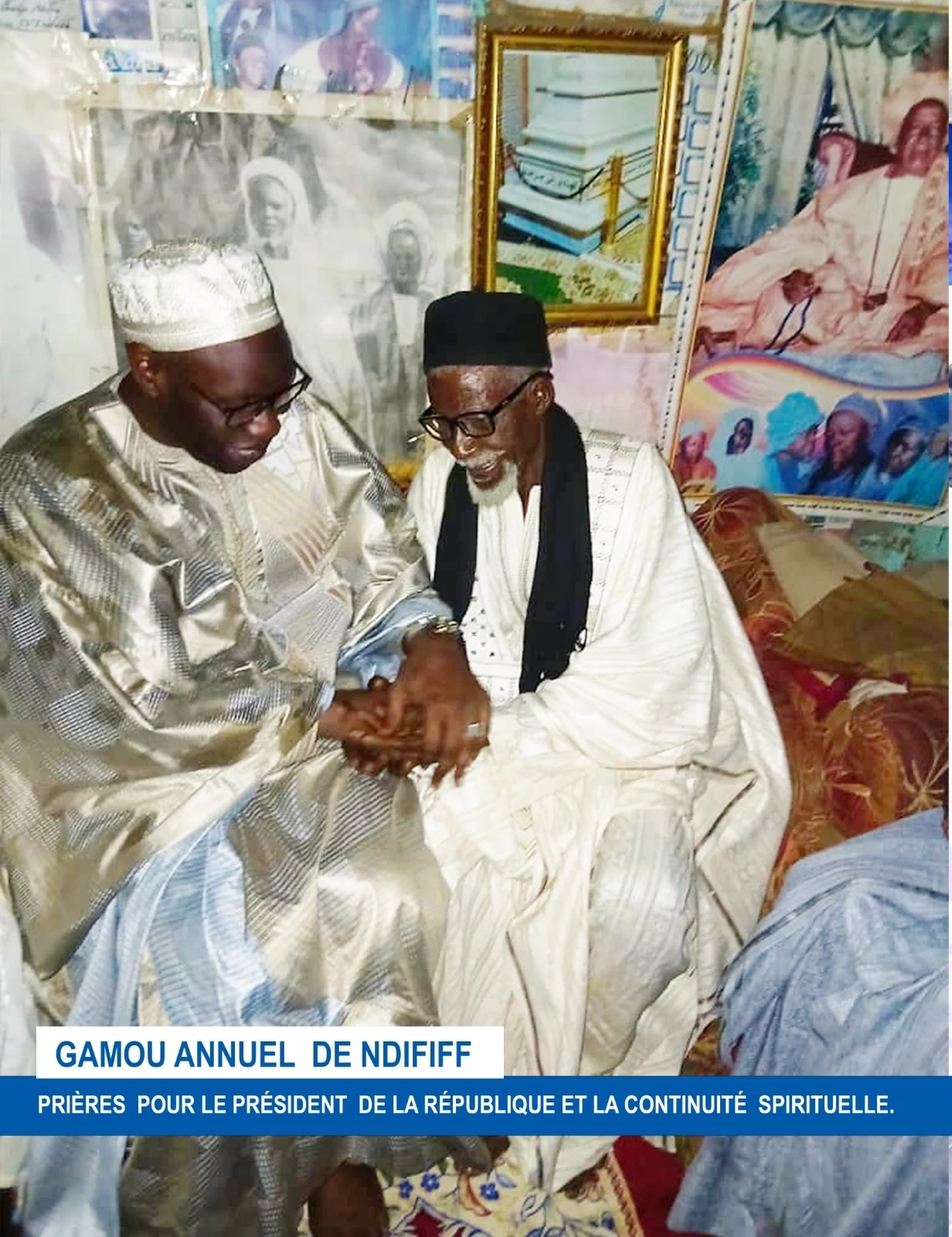 Gamou Annuel de Ndififf : Prières pour le président de la république et la continuité spirituelle  