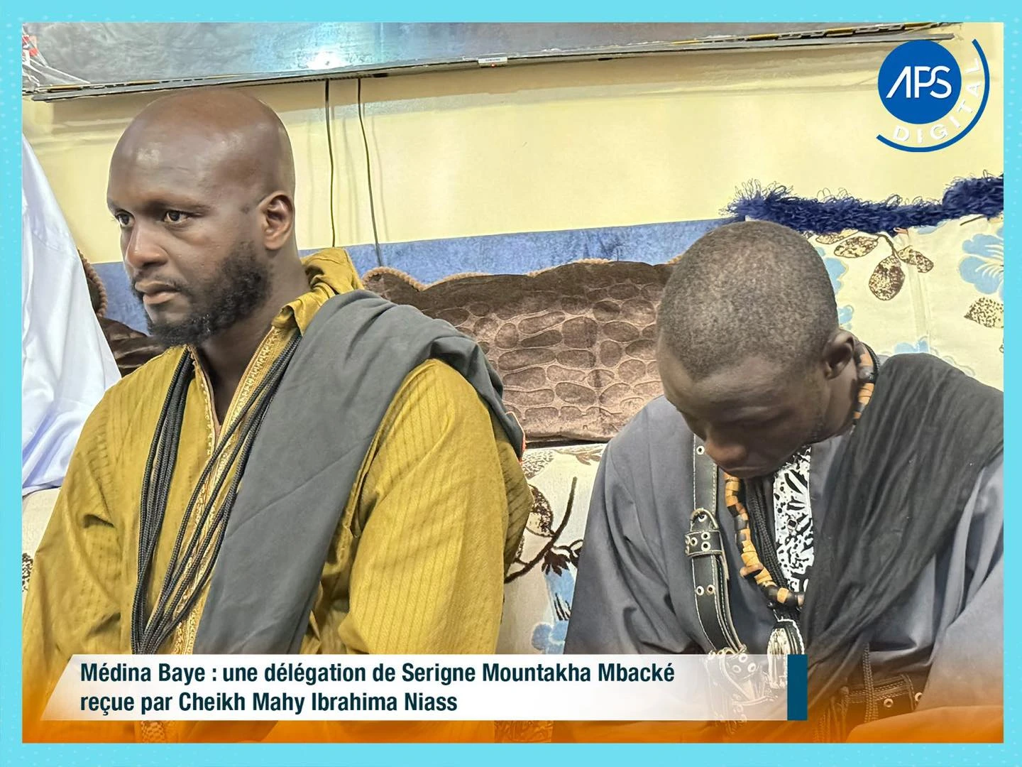 Médina Baye : une délégation de Sergine Mountakha Mbacké reçue par Cheikh Mahy Ibrahima Niass