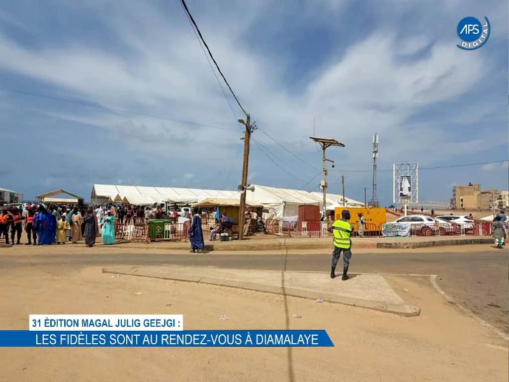 31 édition Magal Julig Geelci : les fidèles sont au rendez-vous à Diamalaye