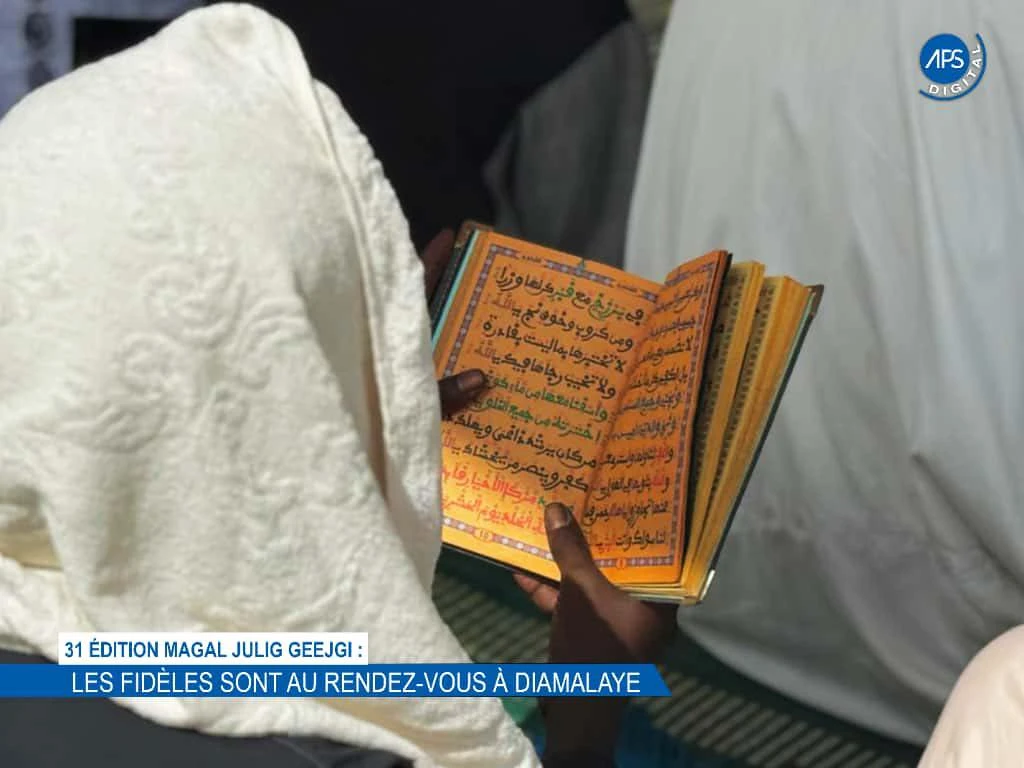 31 édition Magal Julig Geelci : les fidèles sont au rendez-vous à Diamalaye