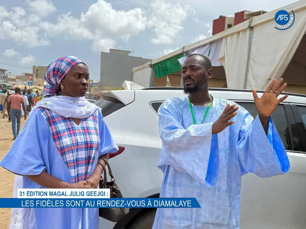 31 édition Magal Julig Geelci : les fidèles sont au rendez-vous à Diamalaye