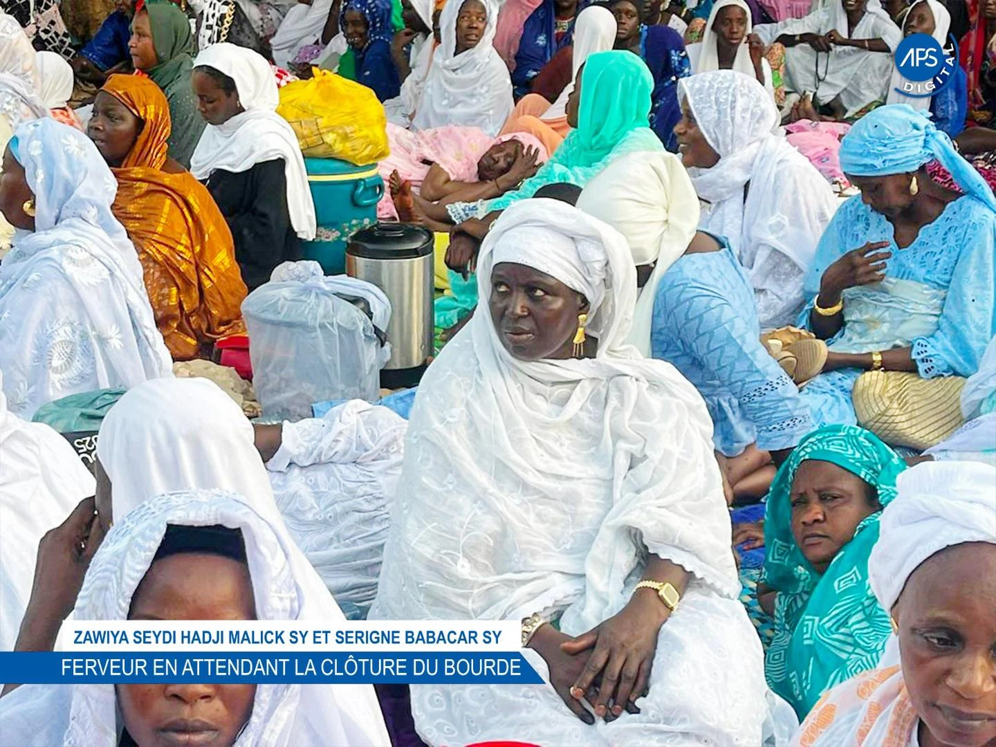 Zawiya Seydina Hadji Malick Sy et Serigne Babacar Sy : Ferveur en attendant la clôture du bourde