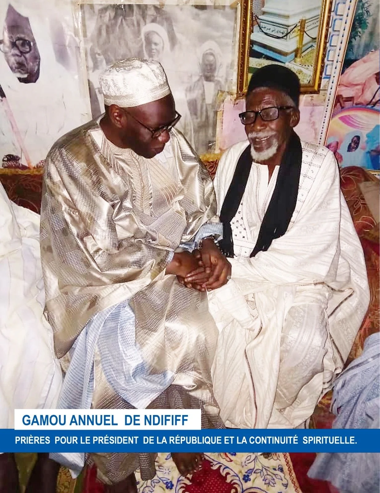 Gamou Annuel de Ndififf : Prières pour le président de la république et la continuité spirituelle  