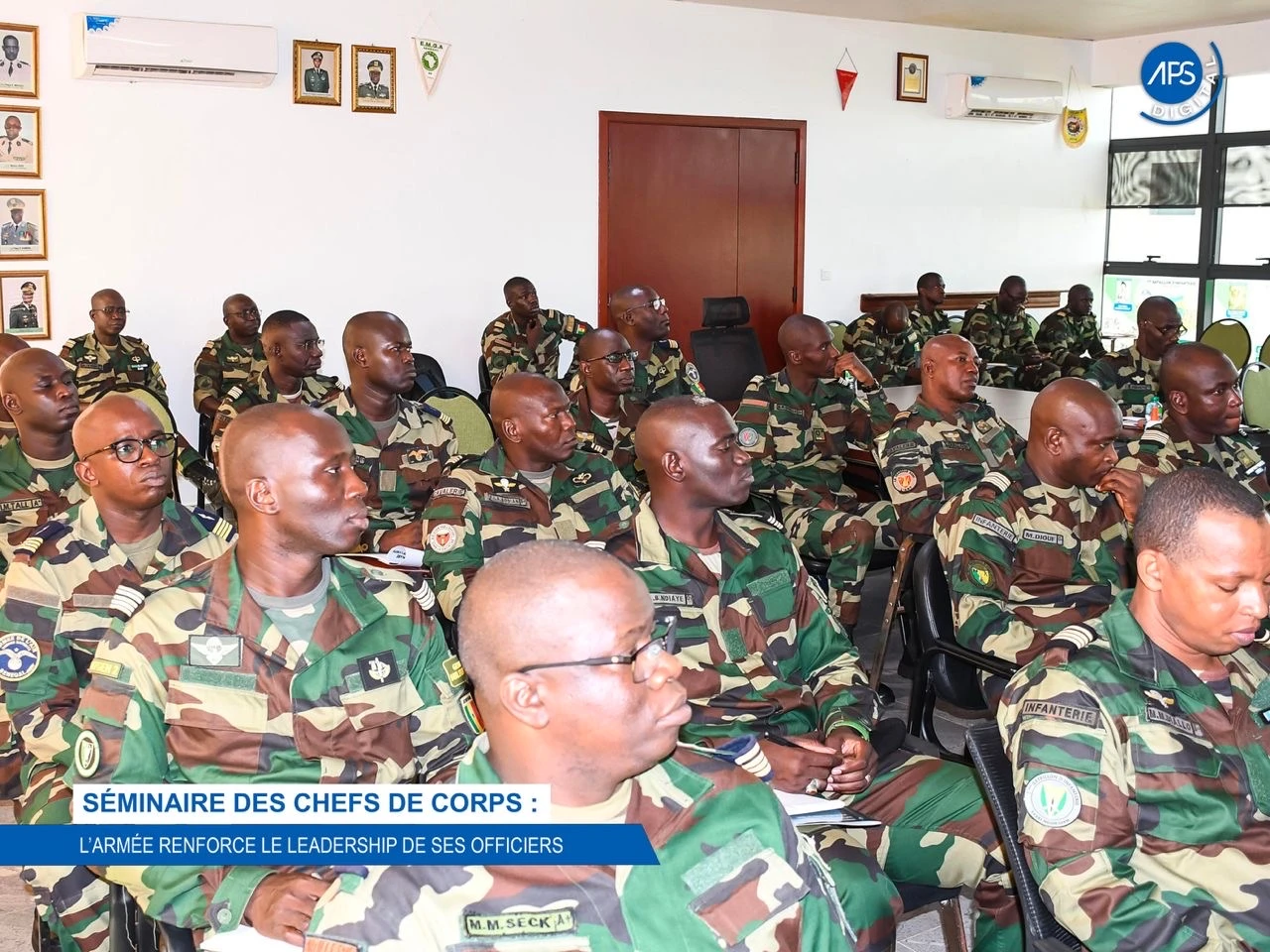 Séminaire des chefs de corps : L'armée renforce le leadership de ses officiers