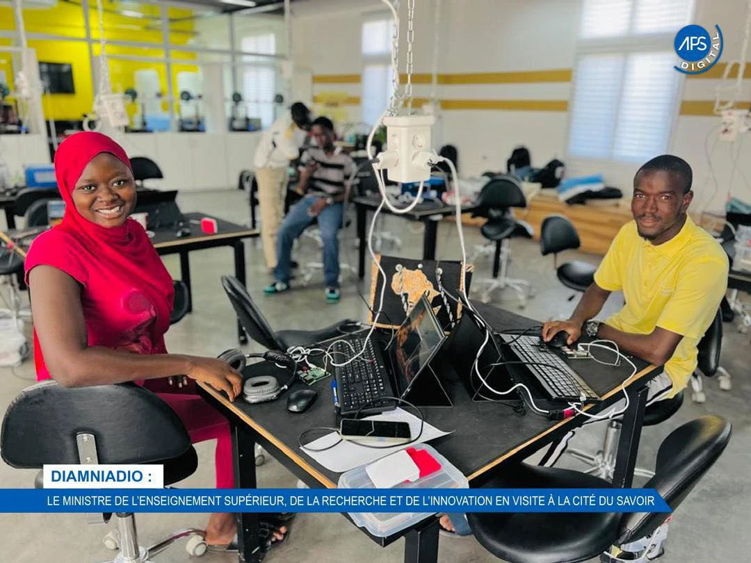Diamniadio : Le ministre de l'enseignement supérieur , de la recherche et de l'innovation en visite à la cité du savoir 