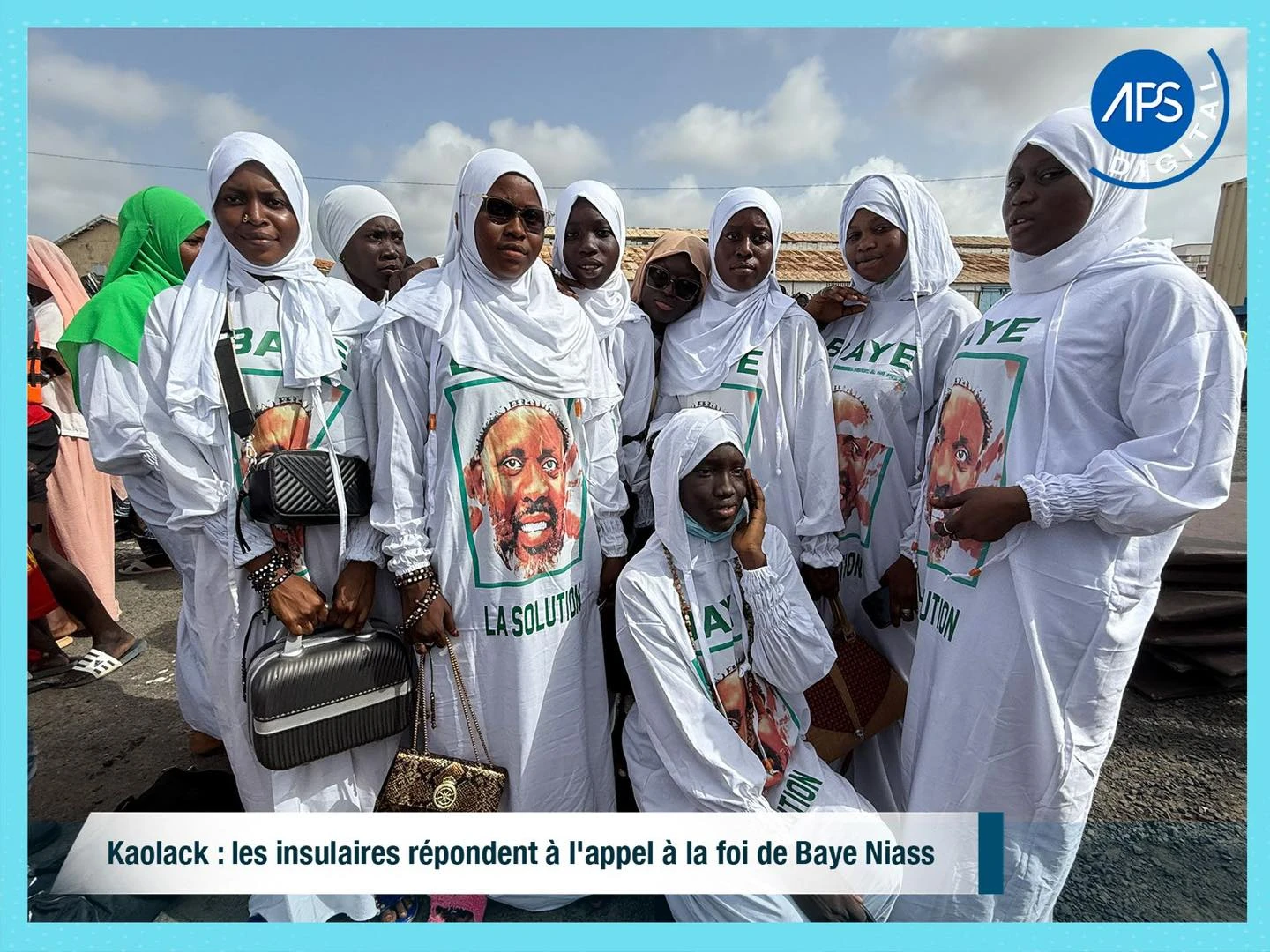 Kaolack : les insulaires répondent à l'appel à la foi de Baye Niass