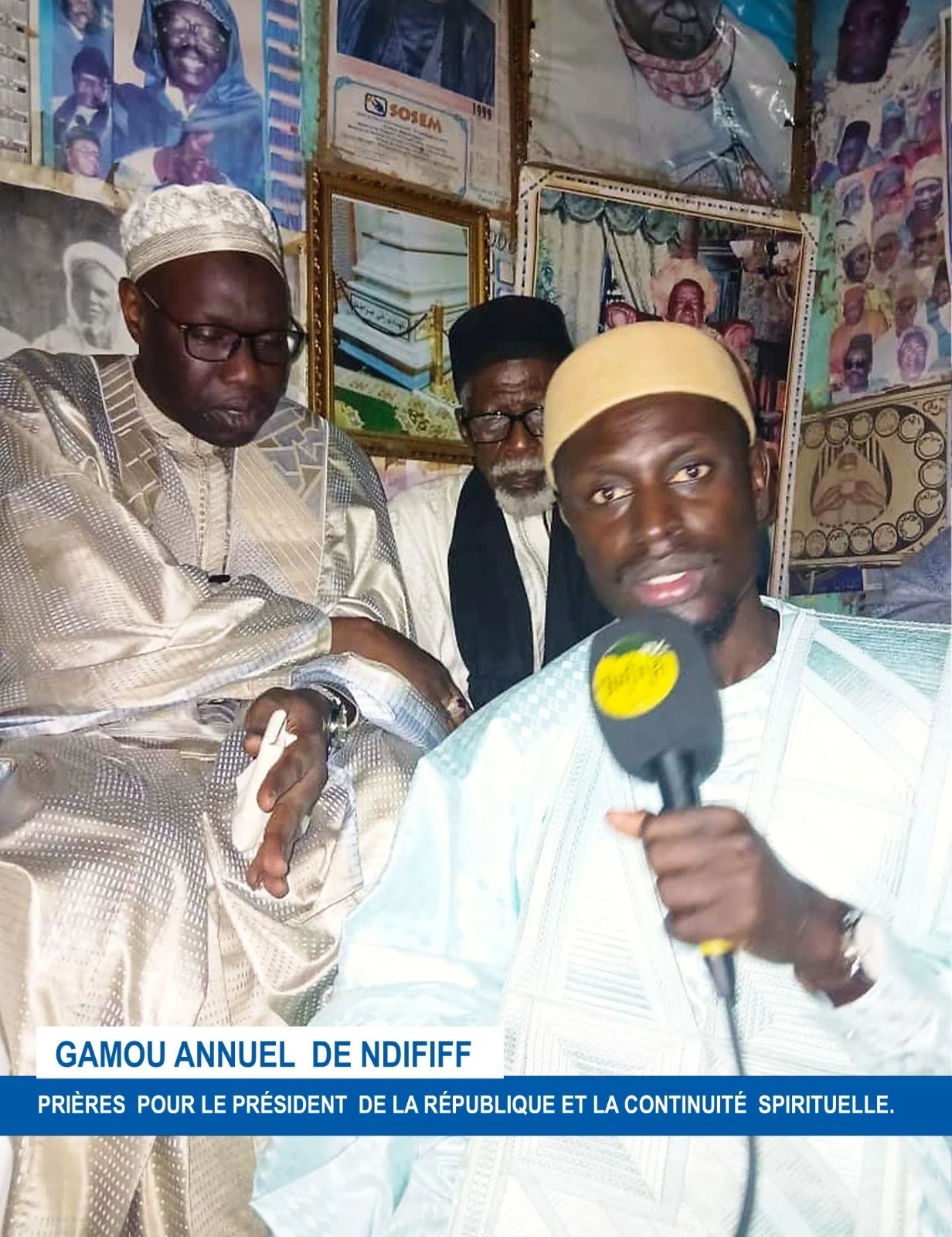 Gamou Annuel de Ndififf : Prières pour le président de la république et la continuité spirituelle  