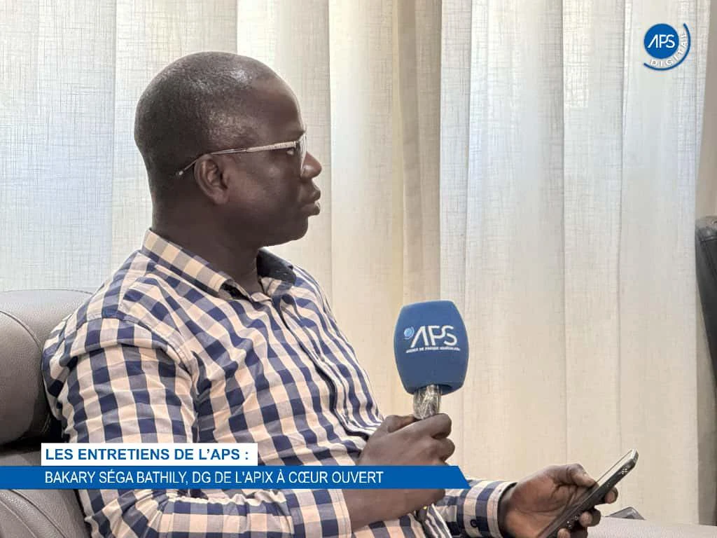 Les entretiens de l'APS : Bakary Séga Bathily, DG de l'APIX à cœur ouvert