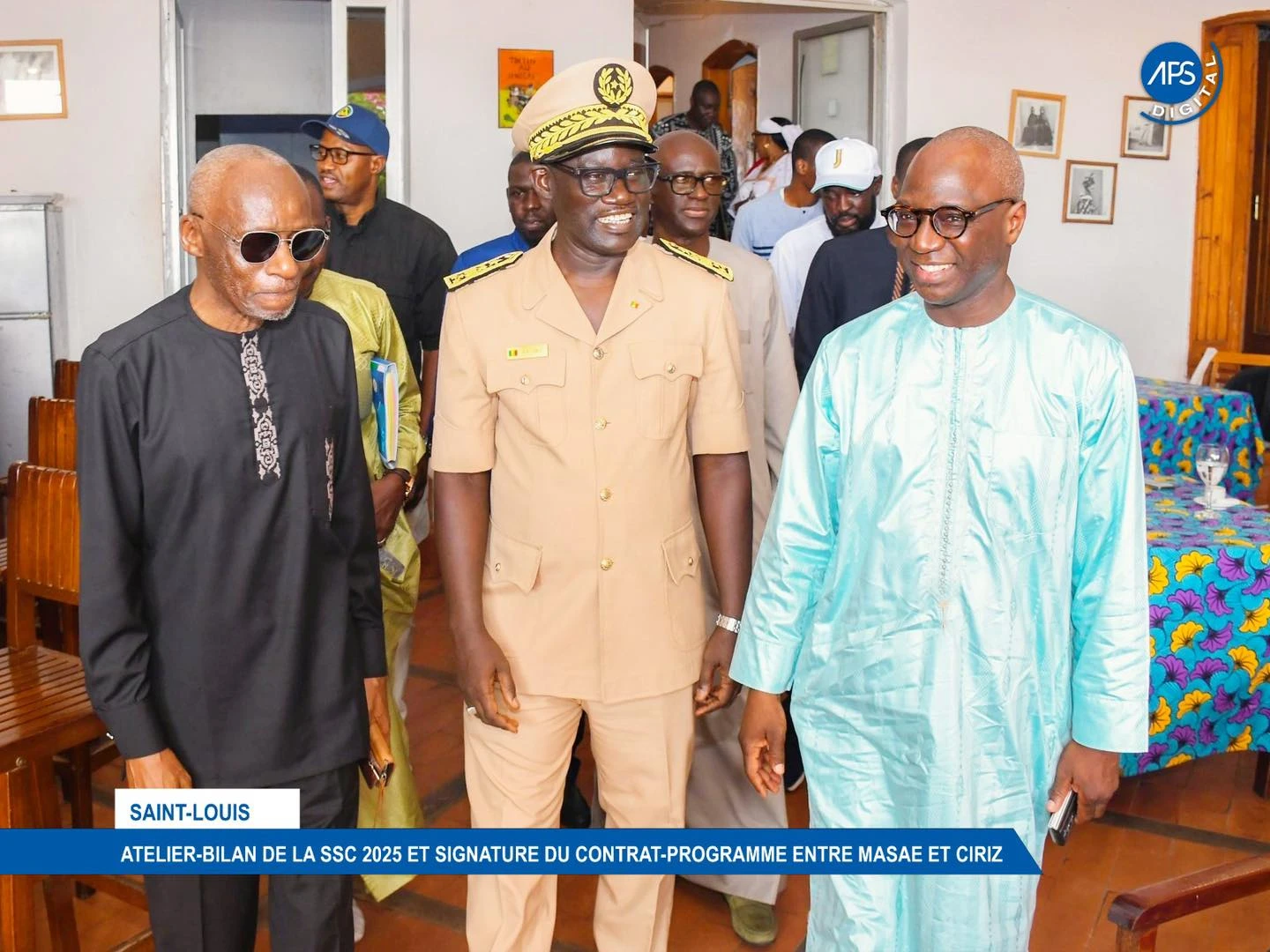 Saint-Louis : Atelier - Bilan de la SSC 2025 et signature de contrat - programme entre MASAE et CIRIZ