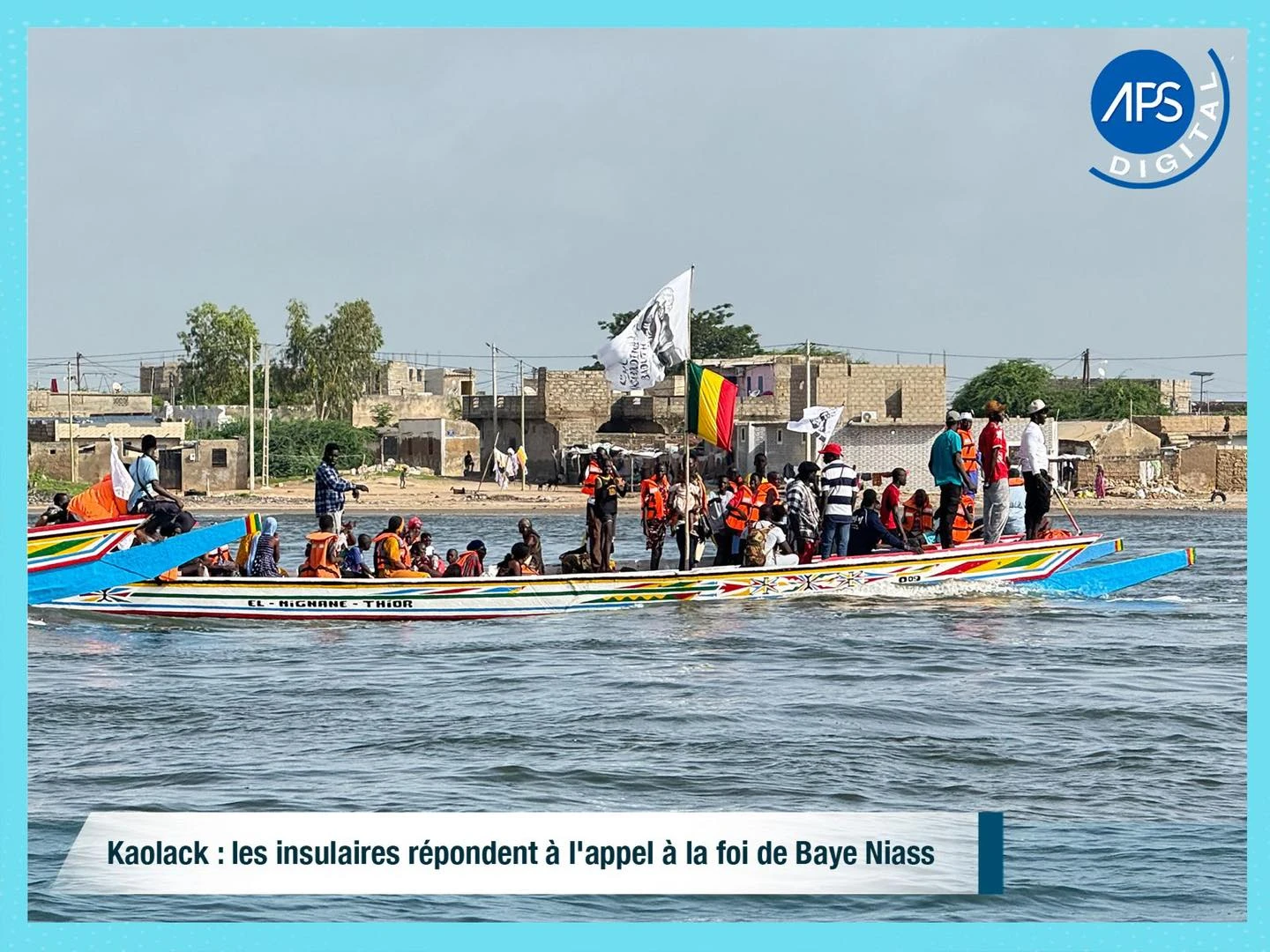 Kaolack : les insulaires répondent à l'appel à la foi de Baye Niass