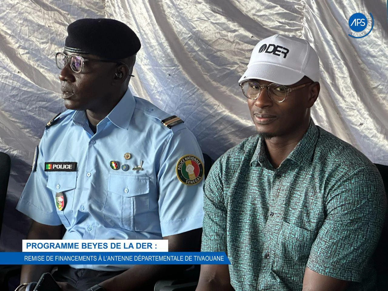 Programme Beyes de la DER : Remise de financements à l'antenne départementale de Thiès