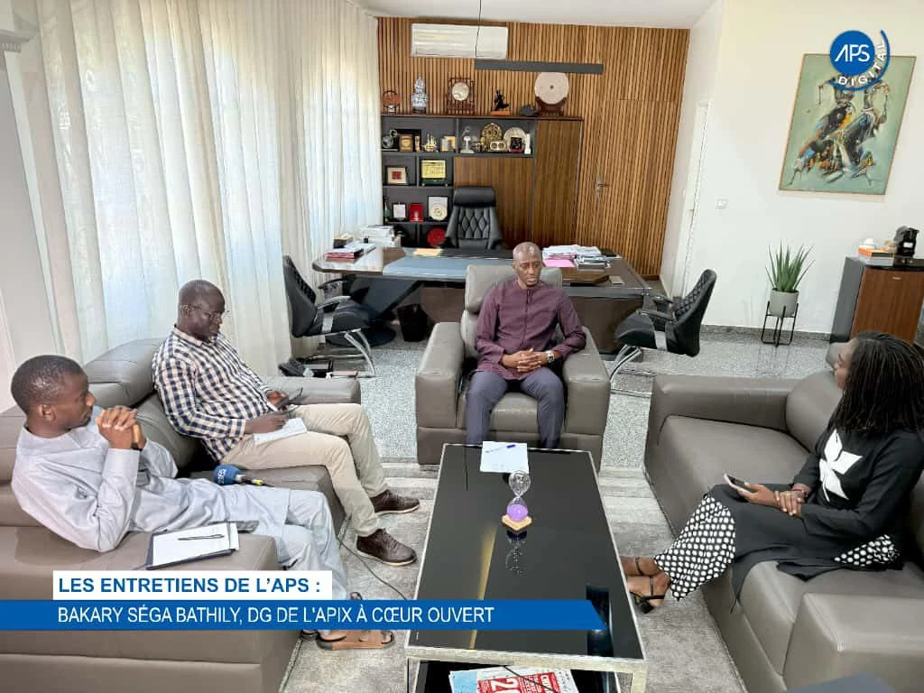 Les entretiens de l'APS : Bakary Séga Bathily, DG de l'APIX à cœur ouvert