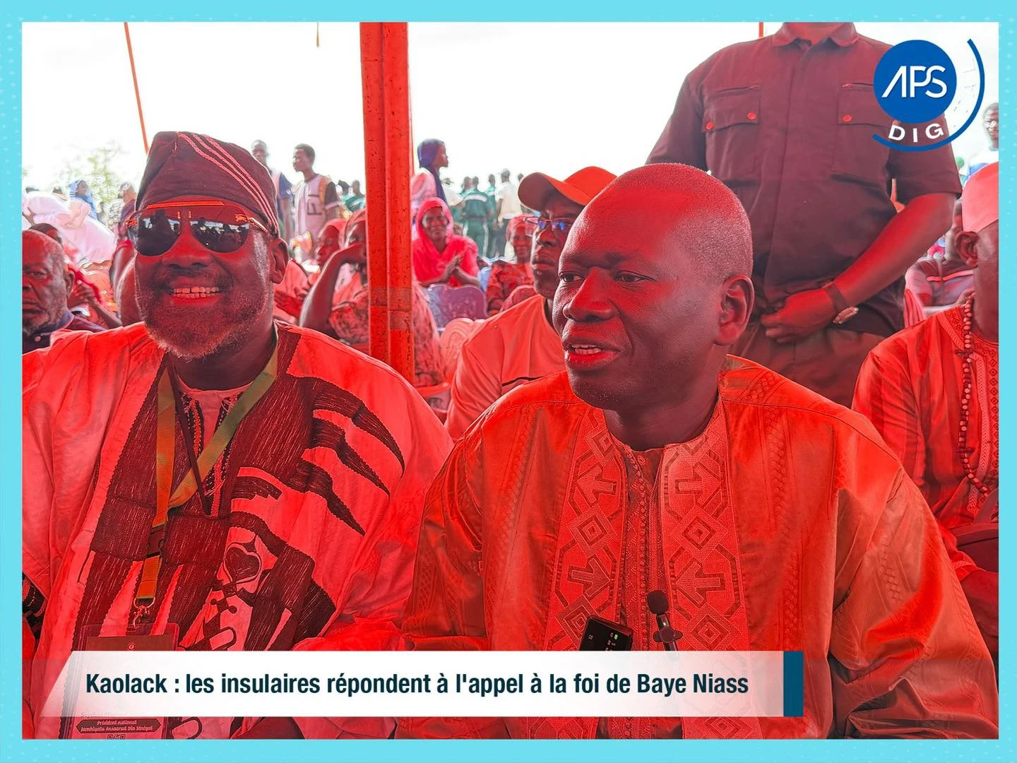 Kaolack : les insulaires répondent à l'appel à la foi de Baye Niass