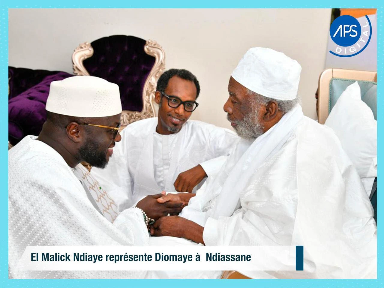 El Malick Ndiaye représente Diomaye à Ndiassane